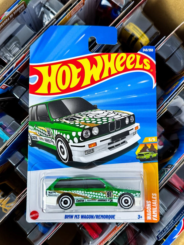 Hot Wheels 2025 BMW M3 Wagon Remorque | HW Wagons 245/250 | 1:64 Die-Cast Car