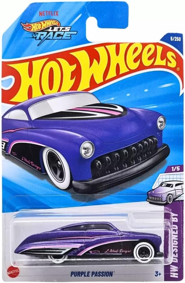 Hot Wheels Purple Passion HW Designed By (Purple)