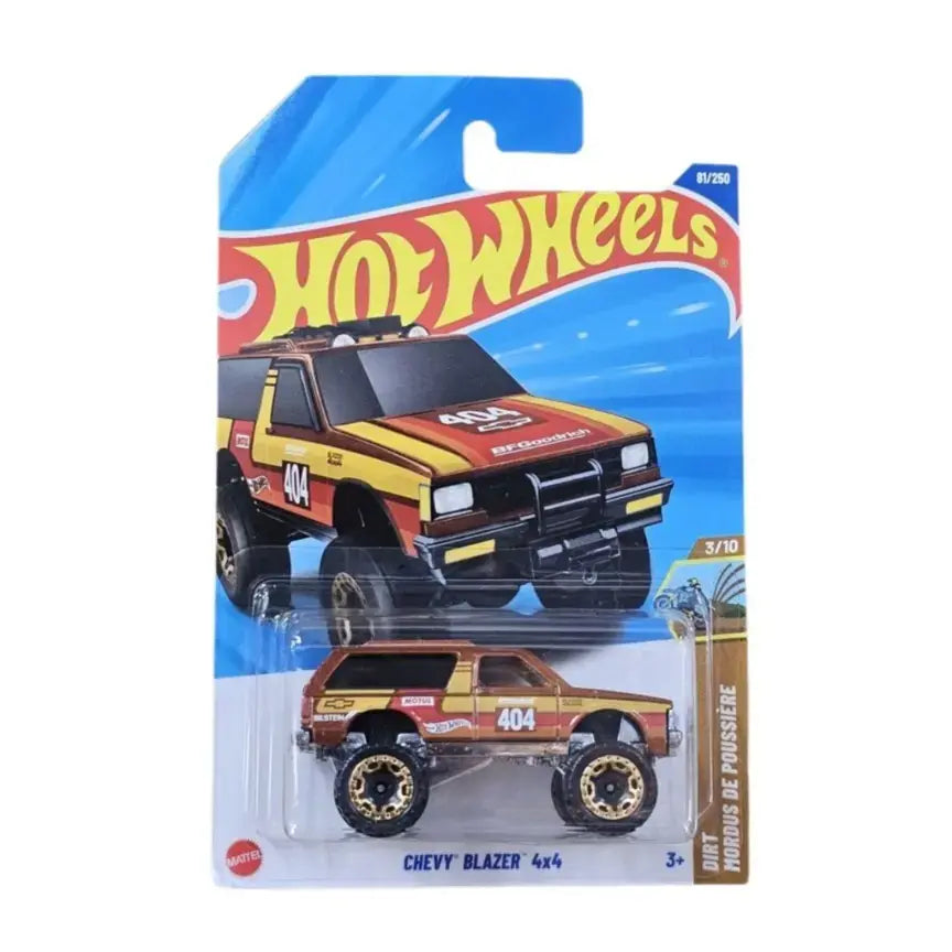 Hot Wheels Chevy Blazer 4x4 Brown P Case 2025
