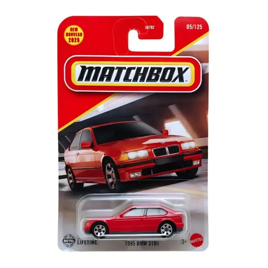 Matchbox Red 1995 Bmw 318ti