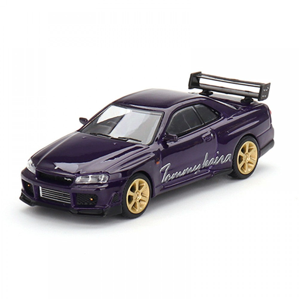 MINI GT - NISSAN SKYLINE GT-R TOMMYKAIRA R-z - MIDNIGHT PURPLE