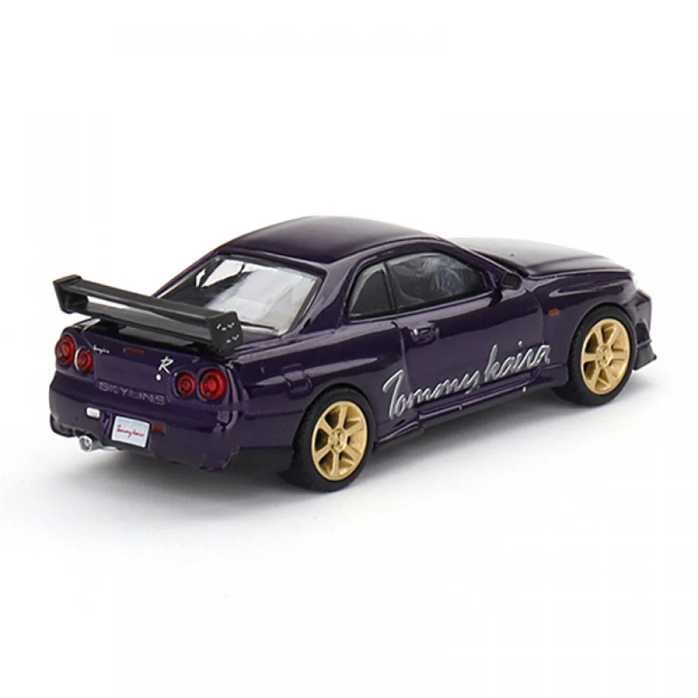 MINI GT - NISSAN SKYLINE GT-R TOMMYKAIRA R-z - MIDNIGHT PURPLE