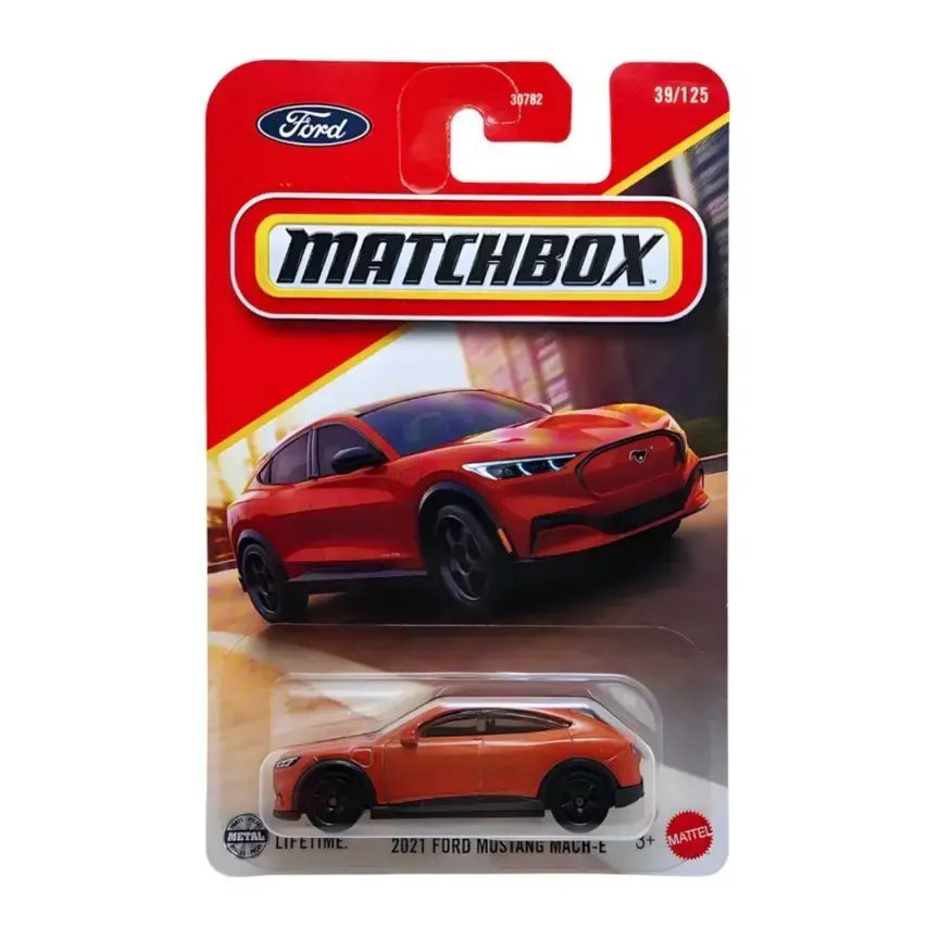 Matchbox Orange 2021 Ford Mustang Mach E