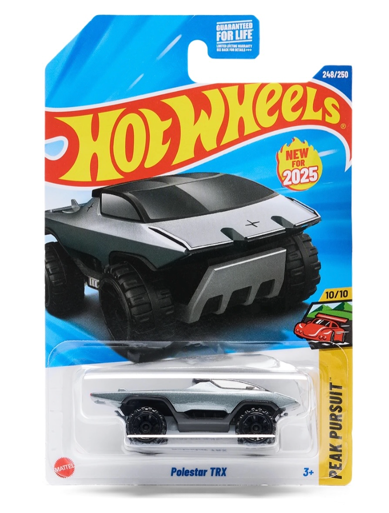 Hot Wheels POLESTAR TRX, Silver, Q-Case