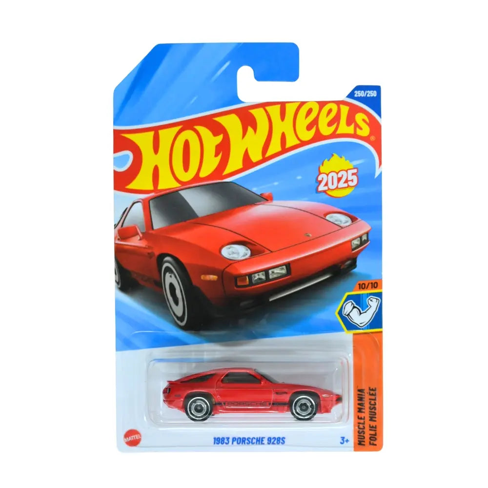 Hot Wheels 1983 Porsche 928S Red #250/250 – 1:64 Scale Die-Cast Collectible Car