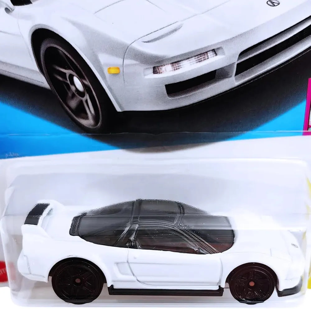 Hot Wheels 1:64 Scale 90s Acura NSX HW90s for Ages 3 and Up by Small Clamp (White)
