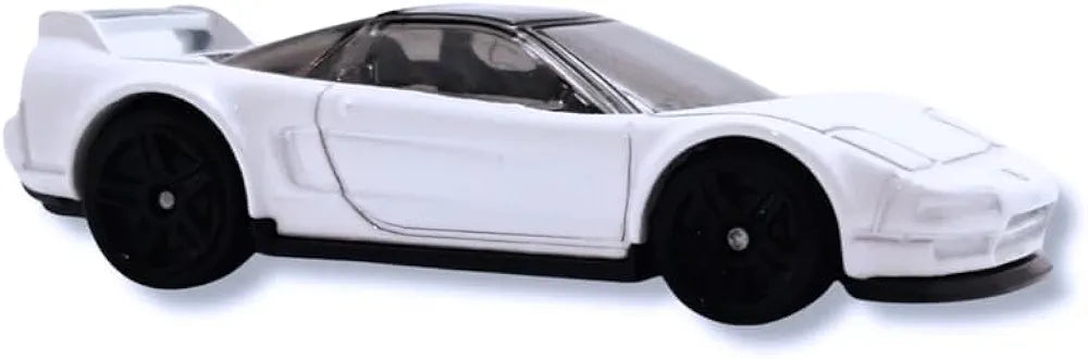 Hot Wheels 1:64 Scale 90s Acura NSX HW90s for Ages 3 and Up by Small Clamp (White)