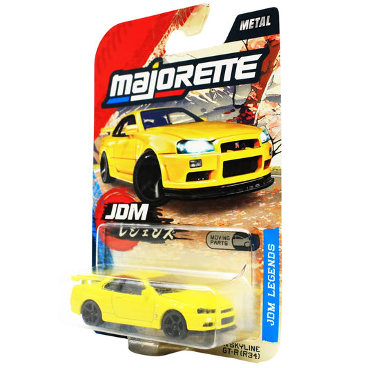 Majorette 8502100000 - JDM Legends Premium Cars - Nissan Skyline R34 - New