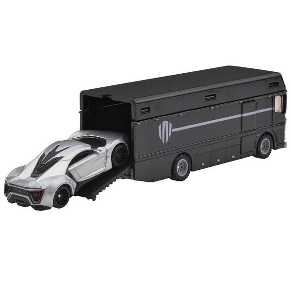 Hot Wheels Lykan Hypersport & Euro Hauler Team Transport Premium
