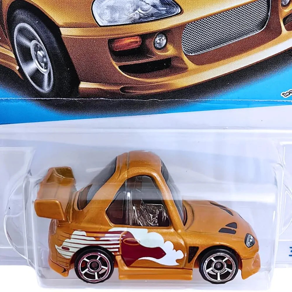 Hot Wheels 94 Toyota Supra Tooned Ages 3 and Up by Small CLAP (Yellow)