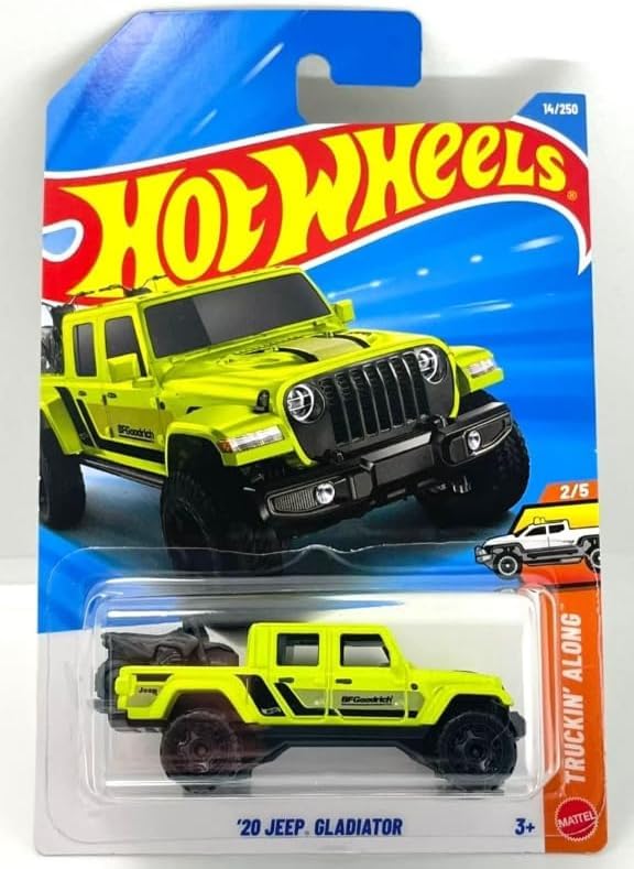 Hot Wheels '20 Jeep Gladiator [Green] Truckin' Along 2/5, 14/250