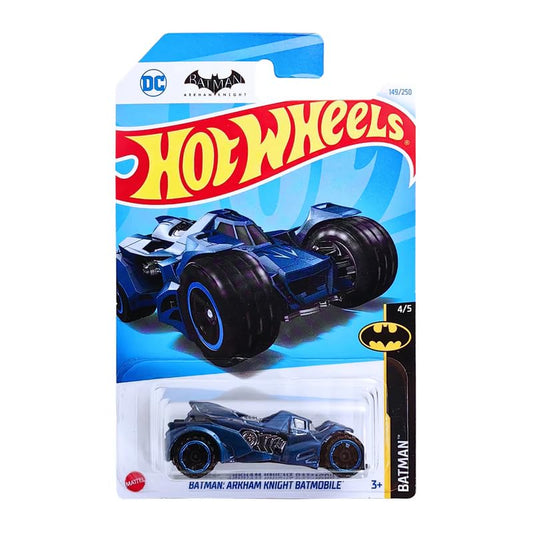 Hot Wheels Batman Arkham Knight Batmobile – 1:64 Scale Die-Cast Car (Blue) | Official Mattel Collectible