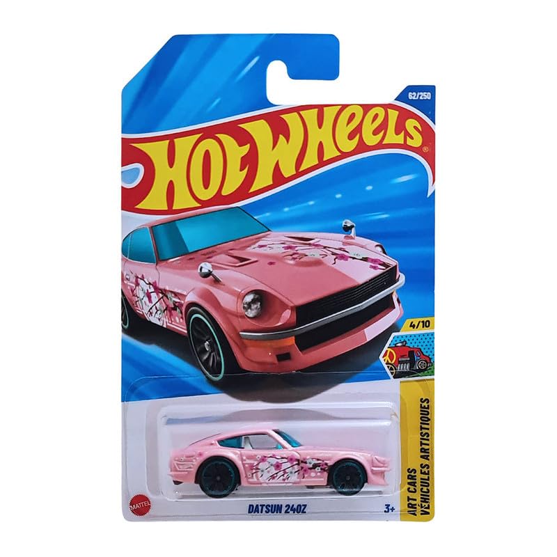 Hot Wheels 2025 Datsun 240Z Air Cars 62/250 (Pink) – 1:64 Scale Die-Cast Car