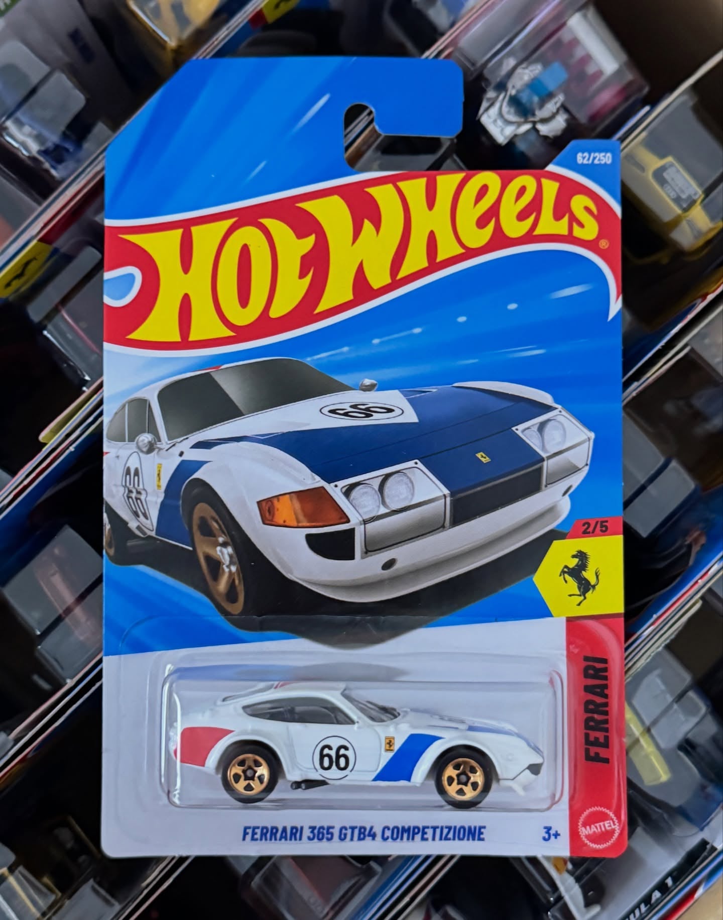 Hot Wheels Mainline D Case 2026: Ferrari 365 GTB4 Competizone