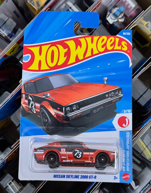 HOT WHEELS - NISSAN SKYLINE 2000 GT-R - 1D