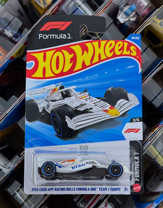 HOT WHEELS - VISA CASH APP RACING BULLS FORMULA ONE TEAM - 1C