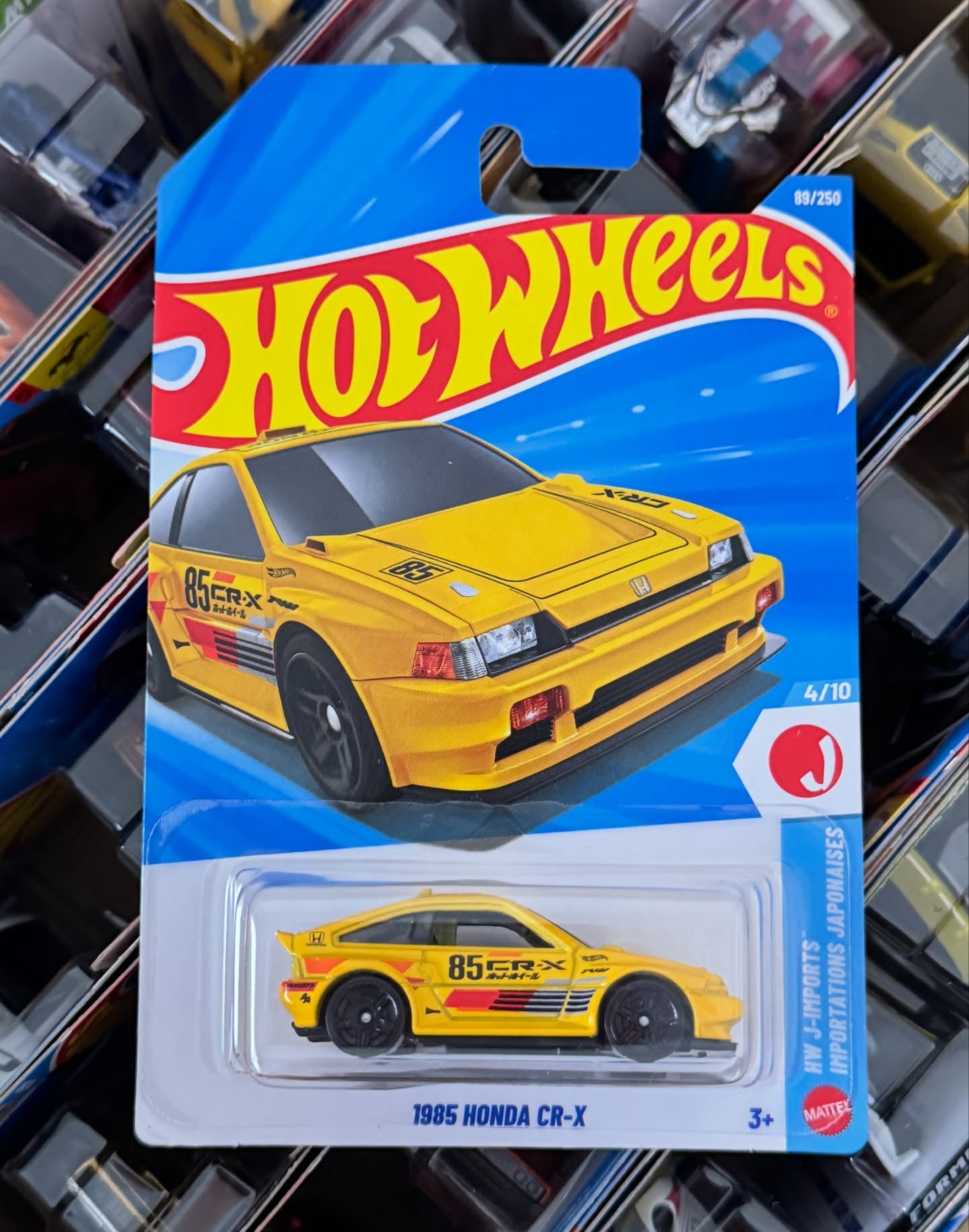Hot Wheels Mainline D Case 2026:1985 Honda CR-X