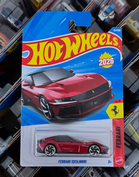 HOT WHEELS - IMPORTED - FERRARI 12CILINDRI