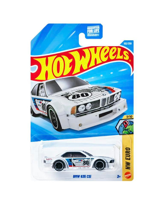 Hot Wheels Mainline G Case 2026:BMW 635 CSi (White/M-Sport Livery)