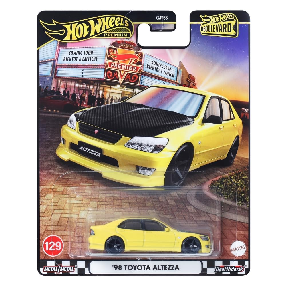 Hot Wheels Boulevard™ 98 Toyota Altezza 1:64 Scale Die-Cast Sports Car | Premium Collector Vehicle