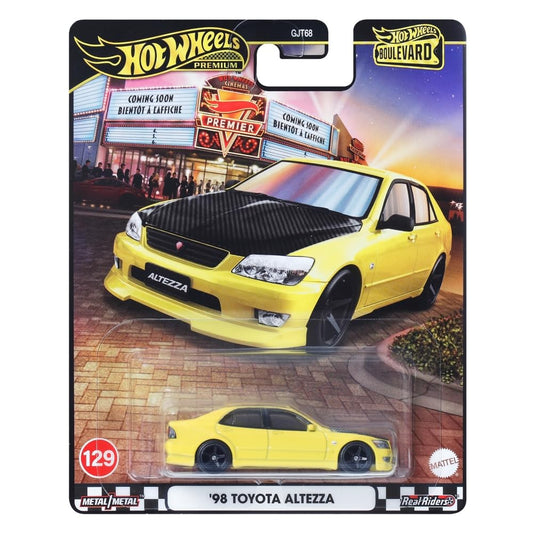 Hot Wheels Boulevard™ 98 Toyota Altezza 1:64 Scale Die-Cast Sports Car | Premium Collector Vehicle