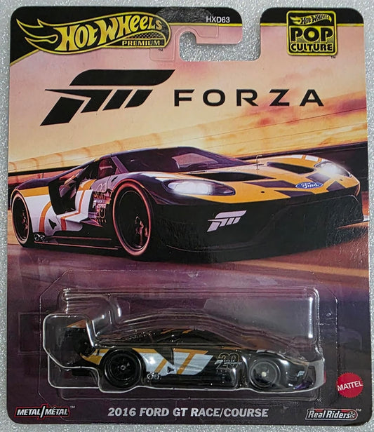 Hot Wheels 2016 Ford GT Race – 1:64 Scale Premium Die-Cast Car | Collector’s Edition by Mattel