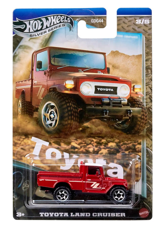 Hot Wheels Toyota Land Cruiser 1:64 Die-Cast Truck – Premium Metal Off-Road Vehicle | Rare Collectible Gift for Kids & Car Enthusiasts