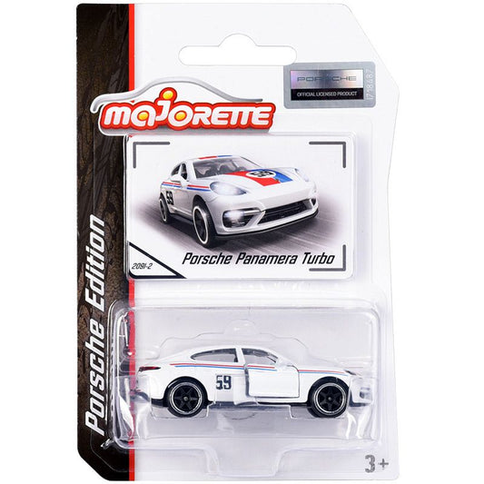 Majorette Porsche Edition - Porsche Panamera Turbo (White)