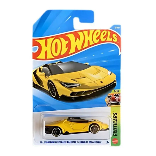 Hot Wheels ’16 Lamborghini Centenario Roadster – Yellow | 2026 A Case | 1:64 Diecast