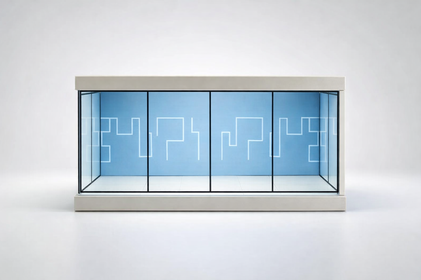 Premium LED Diecast Car Garage Display Case (1:64 Scale) | Acrylic Showcase Box for Mini Car Collection