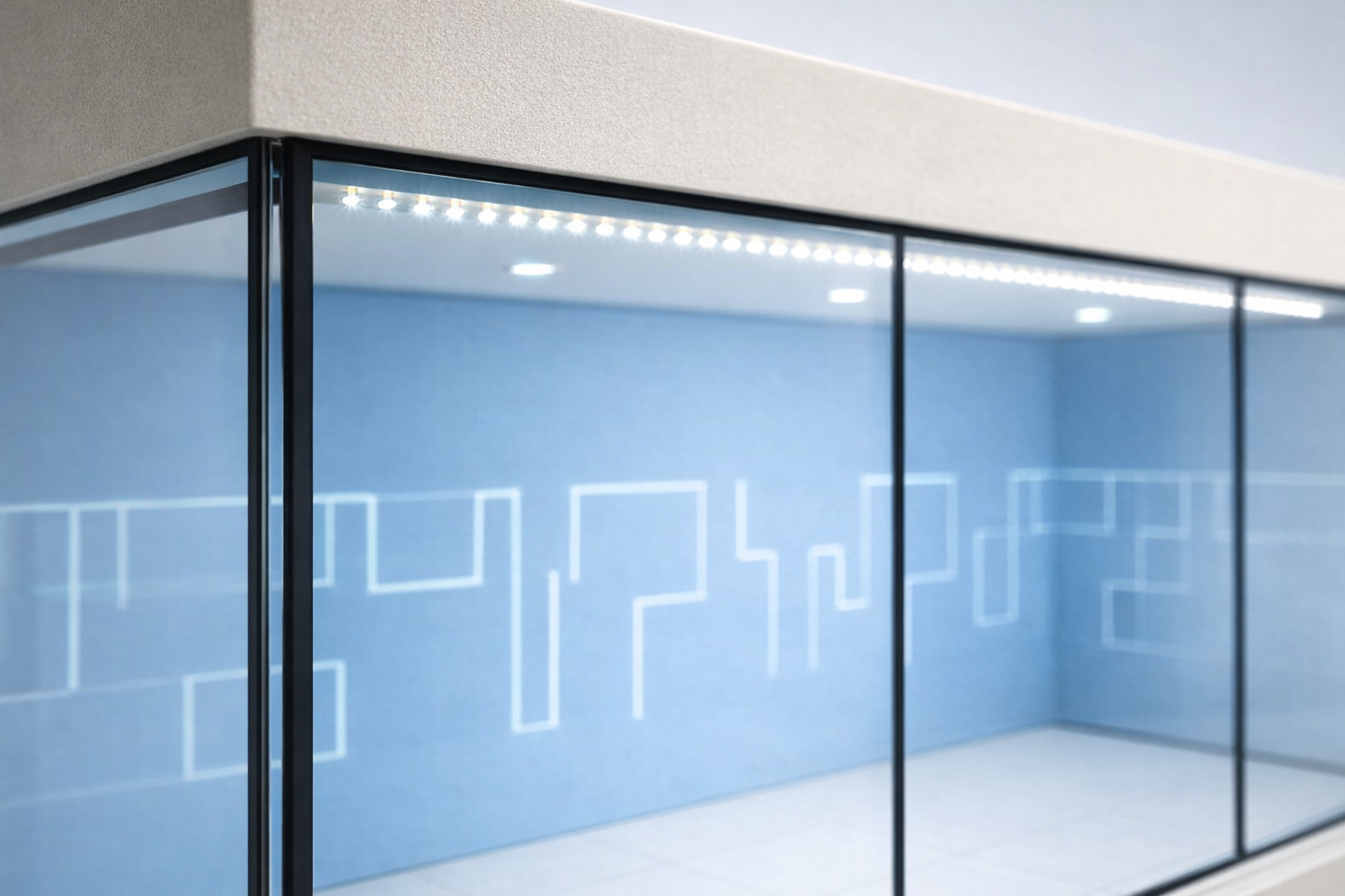 Premium LED Diecast Car Garage Display Case (1:64 Scale) | Acrylic Showcase Box for Mini Car Collection