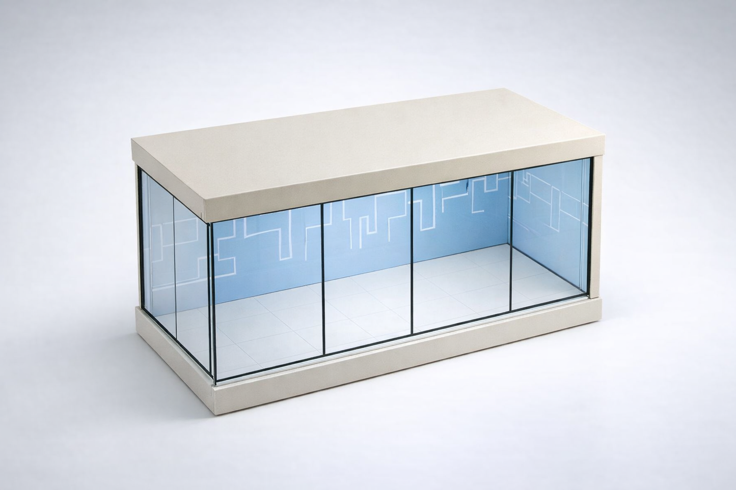 Premium LED Diecast Car Garage Display Case (1:64 Scale) | Acrylic Showcase Box for Mini Car Collection