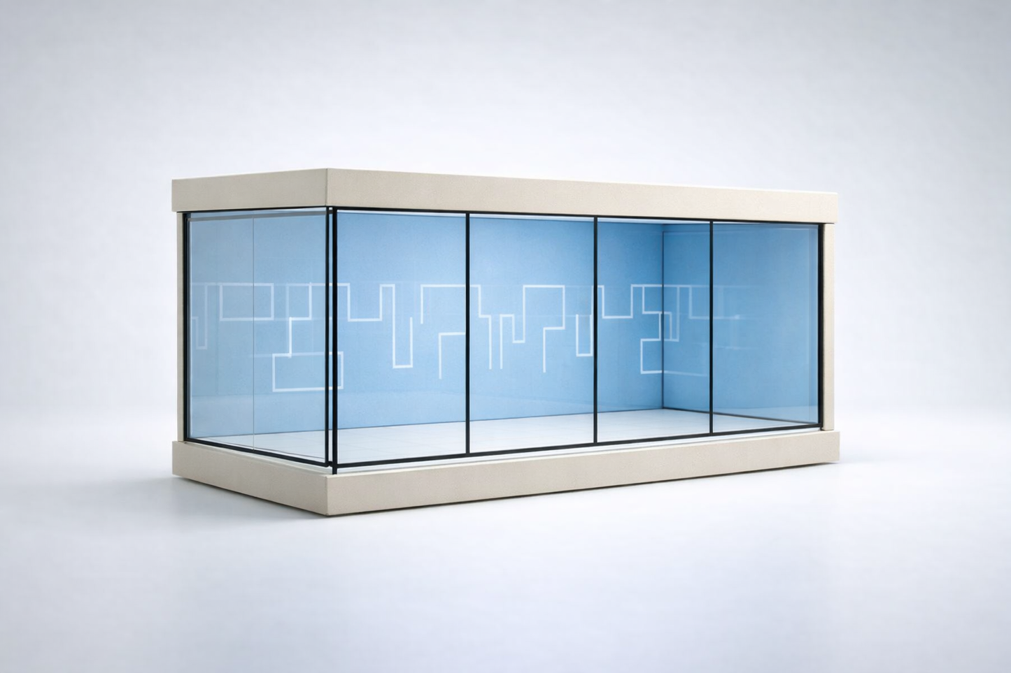 Premium LED Diecast Car Garage Display Case (1:64 Scale) | Acrylic Showcase Box for Mini Car Collection