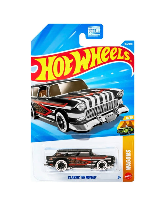 Hot Wheels Mainline G Case 2026:Classic ’55 Nomad (Black/Gold)
