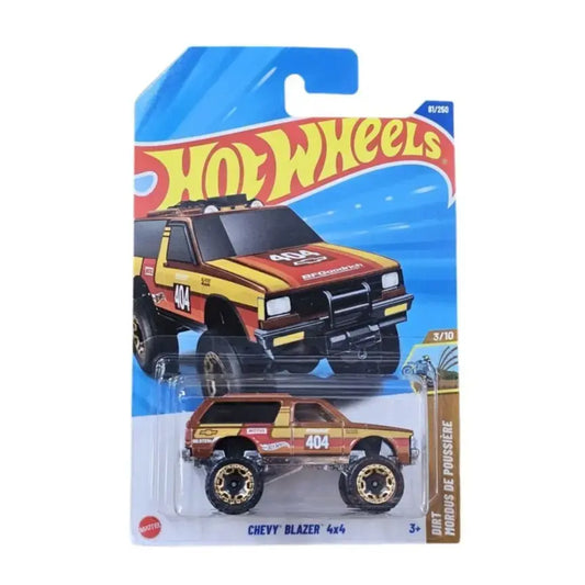 Hot Wheels Chevy Blazer 4x4 Brown P Case 2025