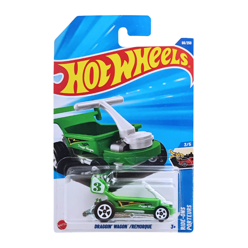 Hot Wheels Pack of 3 – Jaguar XJC V12 Coupe (White), Draggin’ Wagon (Green), and Toyota GR86 Cup (Maroon) | Premium Die-Cast Car Bundle