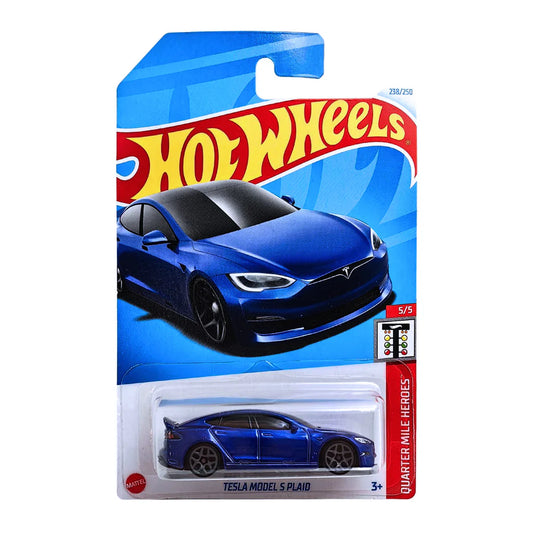 Hot Wheels Quarter Mile Heroes - Tesla Model S Plaid
