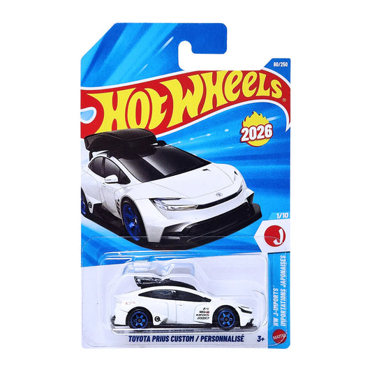Hot Wheels 2026 Imported D Case Vehicle Collection - Toyota Prius Custom / Personnalise