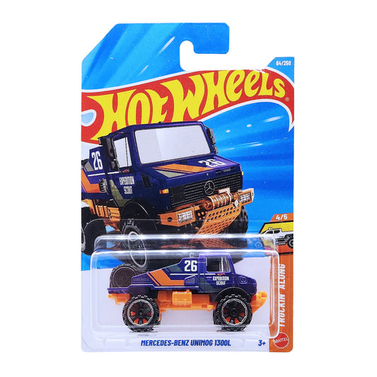 Hot Wheels TRUCKIN' ALONG - Mercedes-Benz Unimog 1300L