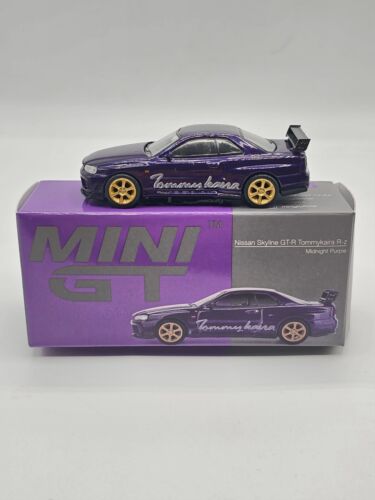 MINI GT - NISSAN SKYLINE GT-R TOMMYKAIRA R-z - MIDNIGHT PURPLE