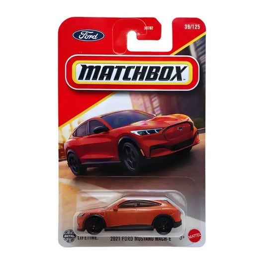 Matchbox Orange 2021 Ford Mustang Mach E