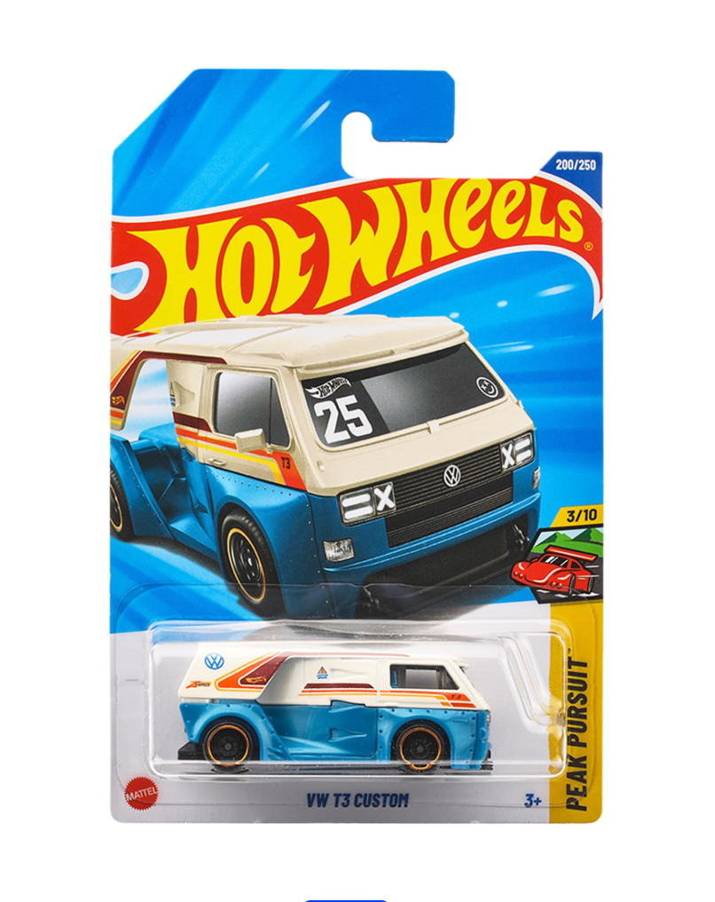 Hot Wheels VW T3 Custom Competizione – 1:64 Scale Die-Cast Car | Limited Edition 200/250 Collectible by Mattel