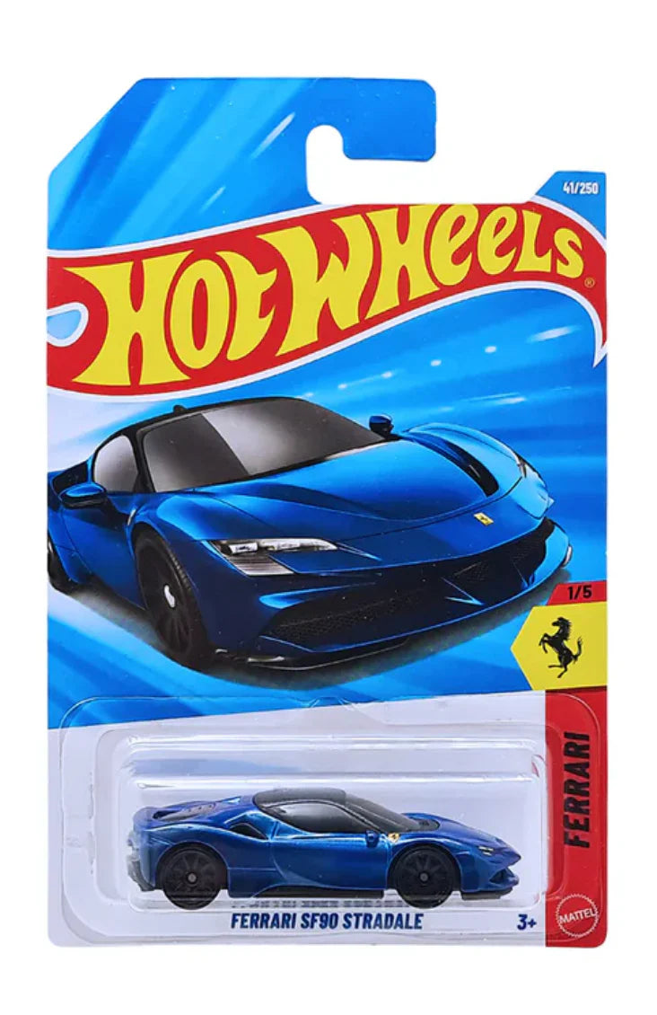Ferrari SF90 Stradale Hot Wheels Mainline C case 2026 (Blue)