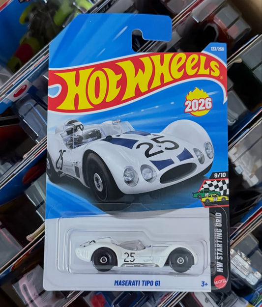 Hot Wheels E Case - Maserati Tipo 61 - 123/250 - 2026 Edition