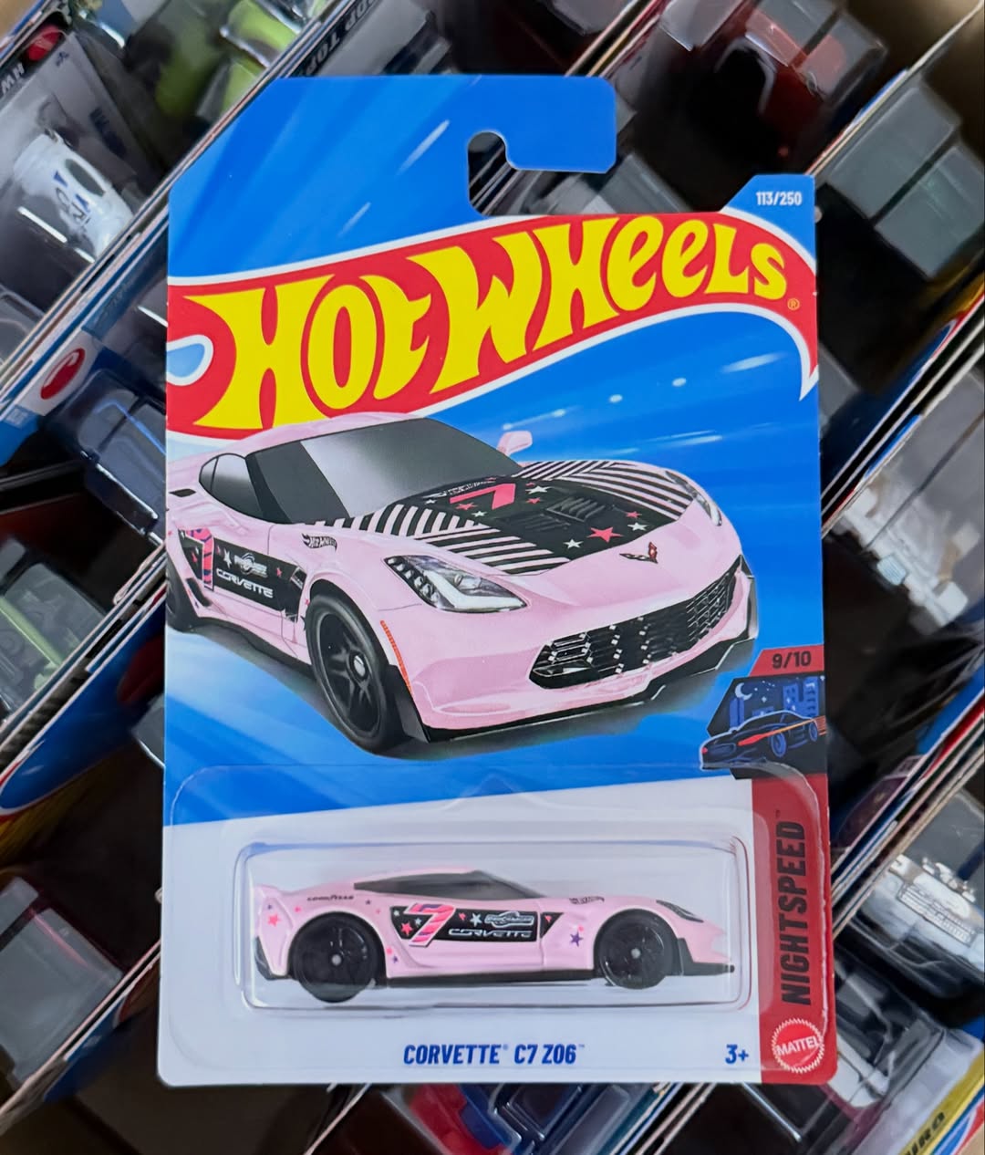 Hot Wheels Mainline E Case 2026: Corvette C7 Z06