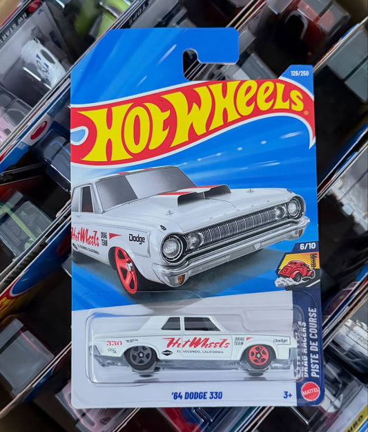 64 Dodge 330 | Drag Racers | White | 126/250