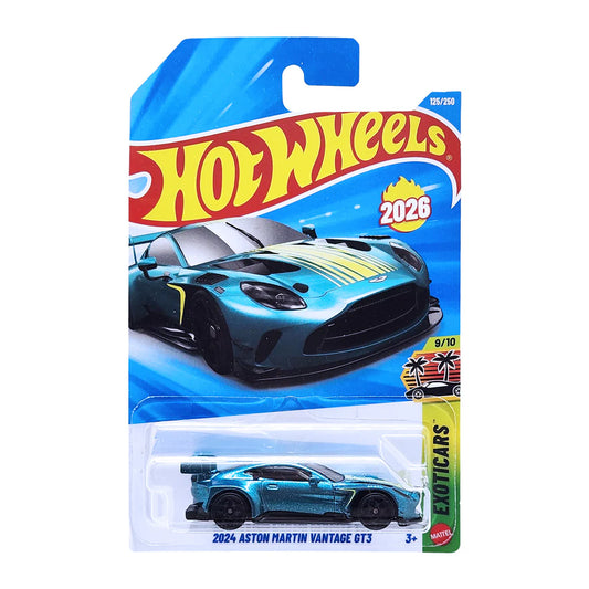 Hot Wheels EXOTICARS - 2024 Aston Martin Vantage GT3