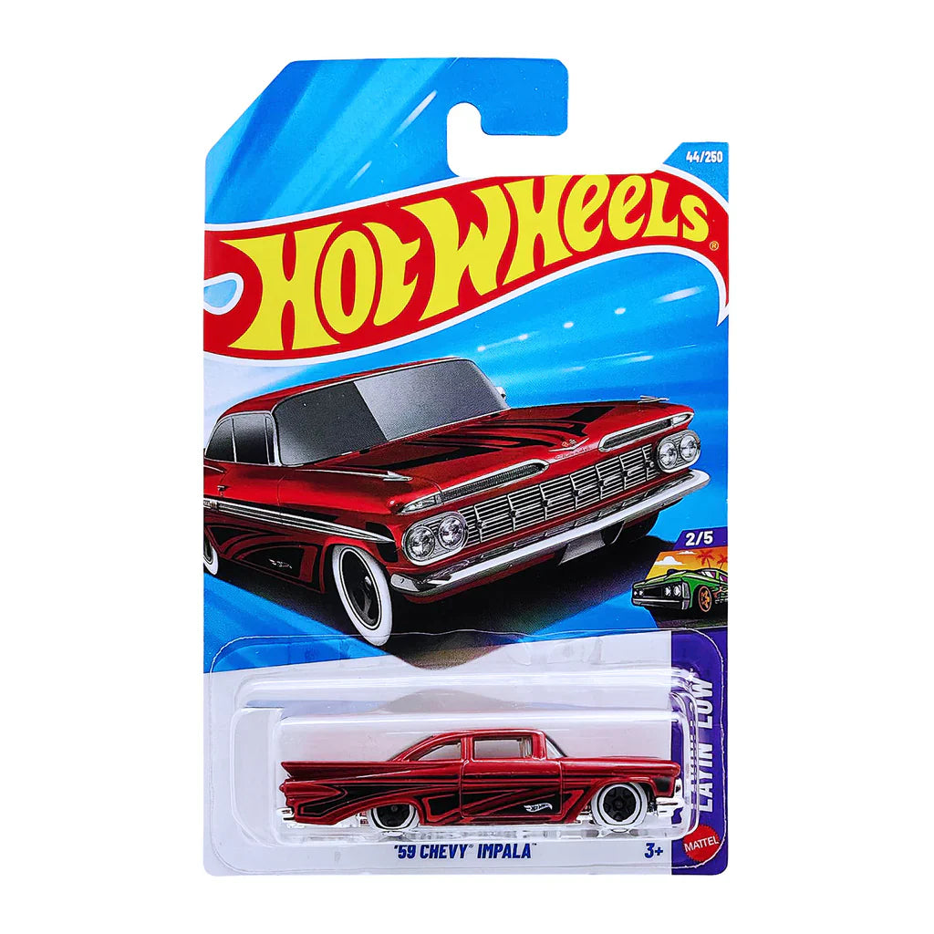 ’59 Chevy Impala (Red) – Hot Wheels 2025 by Mattel