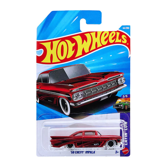 ’59 Chevy Impala (Red) – Hot Wheels 2025 by Mattel