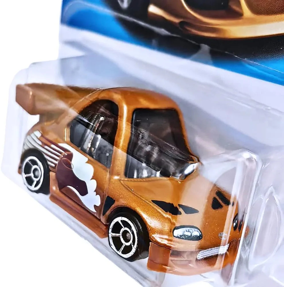 Hot Wheels 94 Toyota Supra Tooned Ages 3 and Up by Small CLAP (Yellow)